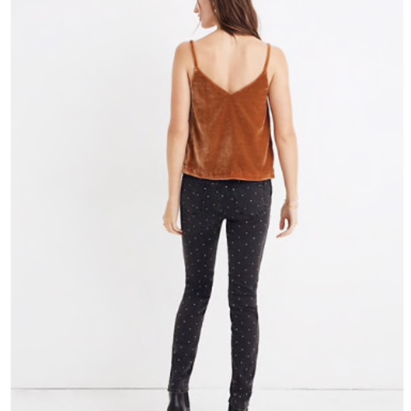 Madewell Velvet Button-Down Cami - Picture 5 of 8